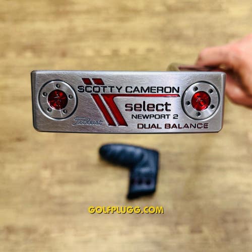 Scotty Cameron Newport 2 Dual Balance Putter w/ Headcover, 37" (3015)