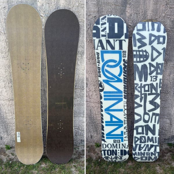 burton dominant snowboard Limited edition Burton Dominant Snake/gator leather top sheet Snowboards  with Forum Snake Skin Boots | SidelineSwap
