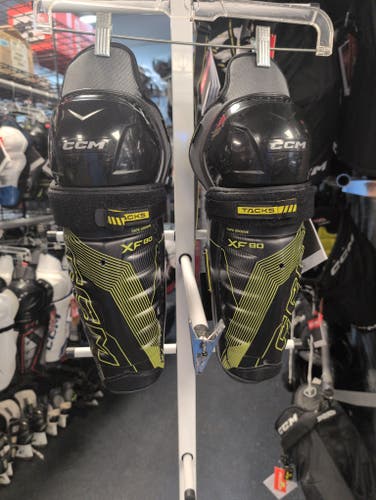 Junior CCM Tacks XF80 Shin Pads (New)