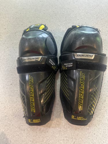 Youth Bauer Supreme 1S 8" Shin Pads (Used)
