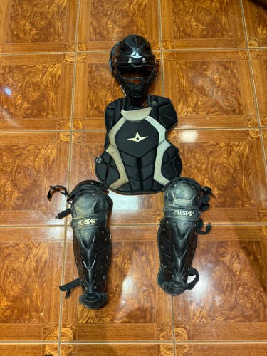 Black All Star Player's Series Catcher's Set (Used)