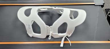 Used Cannon Protection Shldr Pad Fb Shoulder Pads White Lg 11497-s000157585