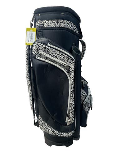 Used Tommy Armour Cart Bag Womens Cart Bag Black And White 11835-s000208023
