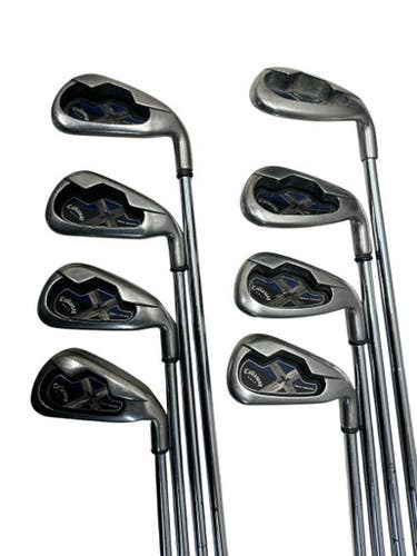 Used Callaway X18 Pro Mens Iron Set Rh 3i-pw 11835-s000208529