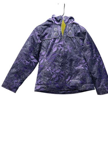 Used Free Country Outerwear Heavy Jacket Y Purple Sm 11835-s000200901