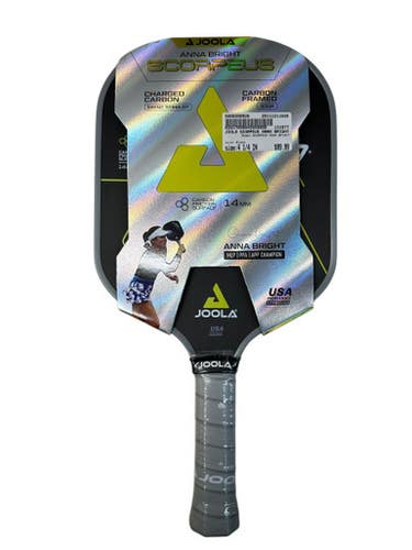 Used Scorpeus Anna Bright Pickleball Racquet Black 4 1 4" 11835-s000200928