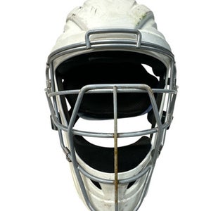 Used Allstar Catchers Helmet W Mask Catchers Helmet W Mask White Sm 11835-s000208645
