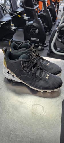 Used Under Armour Bh Bb Sb Cleats Black Senior 10.5 11497-s000157704