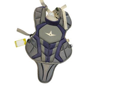 Used All-star Catchers Chest Protector Grey Intermed 11873-s000222924