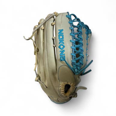 Used Nokona Calfskin Bb Sb Glove Rh Throw Tan 12 3 4" 11873-s000225212