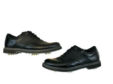 Used Foot Joy Mens Golf Shoes Black Senior 8 11873-c000222675