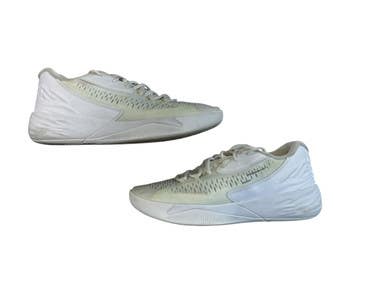 Used Puma Basketball Shoes W White Senior 9 11873-s000239376