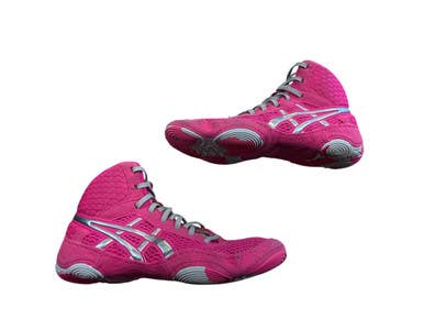 Used Asics Wrestling Shoes Pink Senior 5 11873-s000233627