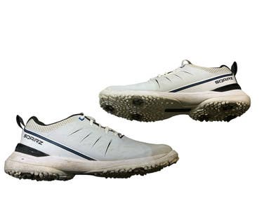 Used Sqairz Mens Golf Shoes White Senior 11 11873-s000235078