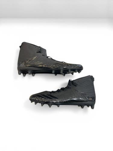 Used Adidas Adult Fb Cleats Black Senior 17 11873-s000235329
