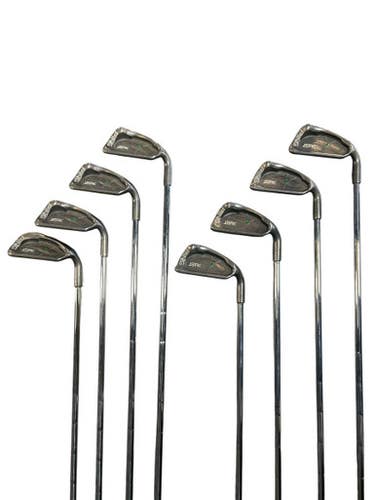 Used Ping Isi K Green Dot Mens Iron Set Rh 3i-pw 11873-s000222137
