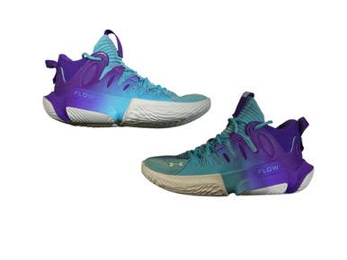 Used Under Armour Basketball Shoes M Purple Senior 8 11873-s000229166
