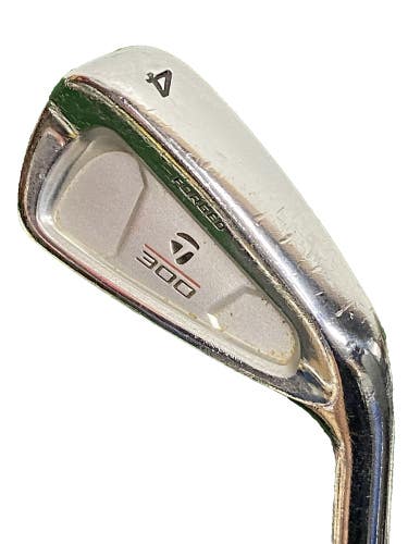 TaylorMade 300 Forged 4 Iron Men's RH Stiff Steel Flex 38" Nice Original Grip