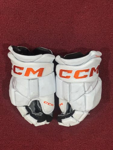 Lehigh Valley Phantoms CCM HGPJSPP Gloves 14" Pro Stock Item#LW15