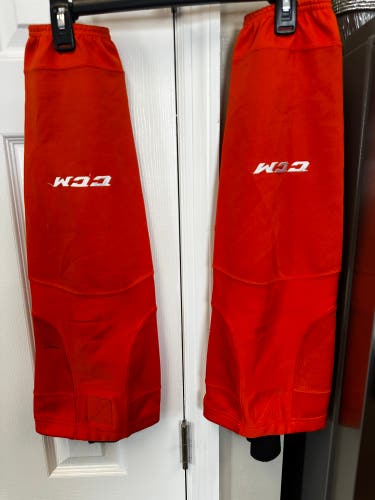 Orange Senior CCM Socks (Used)