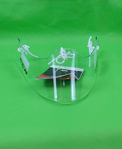 CCM (New) Senior Lexan Throat Guard - Clear