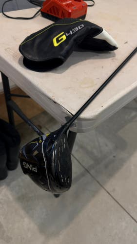 Men's 2023 Ping G430 Max Left Hand Driver Stiff Flex 9 Loft (Used)