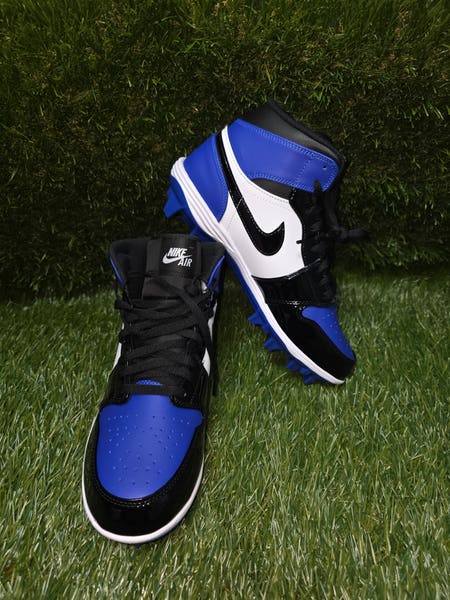 Air Jordan 1 Retro MCS \'Game Royal\' Football Cleats Size 9 Air Jordan 1 Retro MCS  main image 3