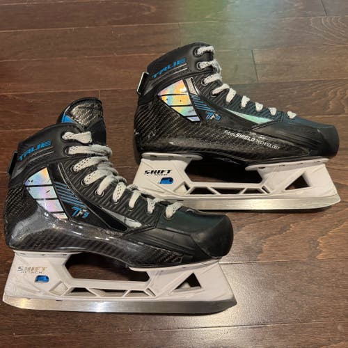 Senior True TF9 Hockey Goalie Skates 7.5 (Used)