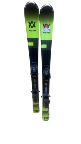 Volkl Skis Deacon JR Green/Black Used 110cm