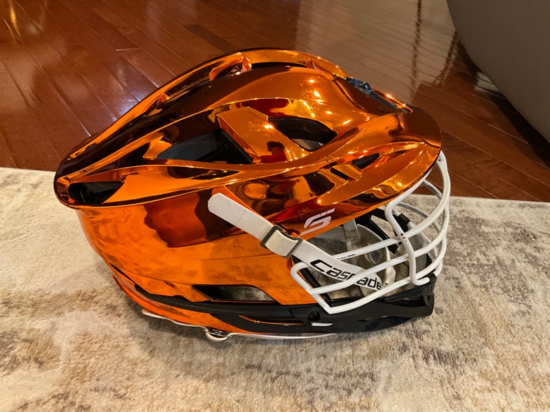 Chrome Orange Cascade S Helmet (LIKE NEW USED A FEW TIMES! ) SEND OFFERS!! WILLING TO NEGOTIATE!