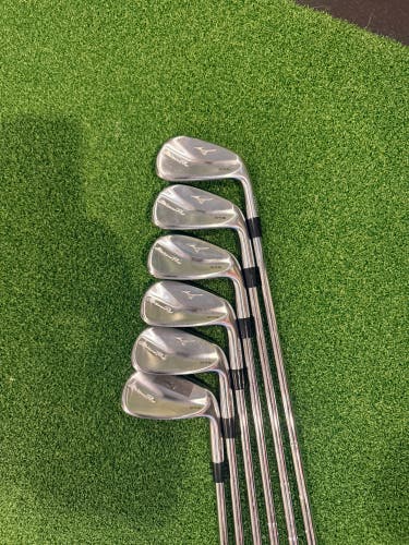 Men's 2024 Mizuno Pro 245 Right Handed Iron Set Stiff Flex (6 Clubs) #6 - #9, PW, GW (Used)
