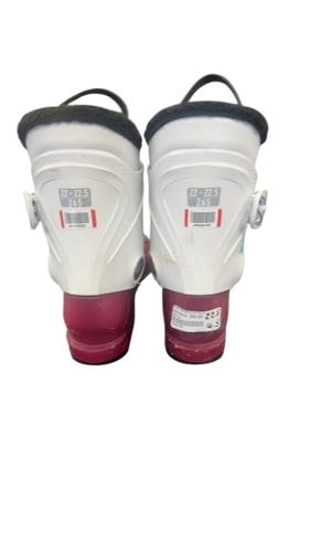 Salomon Ski Boots Pink/White Used Size 22.5