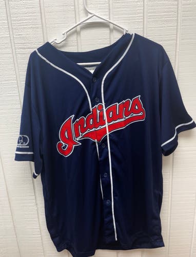 MLB Cleveland Indians Jim Thome Promo Jersey #25 2018 HOF Edition Size XL