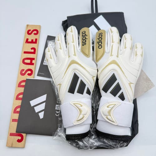 Adidas Copa Goalkeeper Goalie Gloves PRO PC Men’s Size 6 White JZ5795 $150 NEW