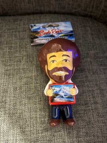 Bob Ross Christmas Ornament New with Tags