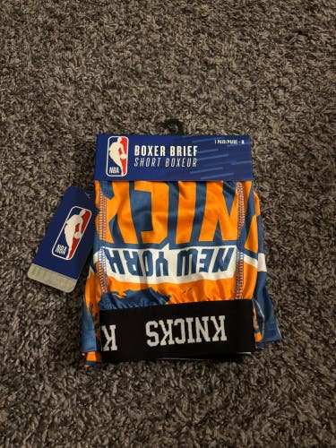 NEW NBA New York Knicks Boxer Briefs Men’s Medium (With Tags)