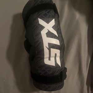 Large Adult STX Stallion 75 Shoulder Pads, Elbow pads, gloves and stick+ nike vapor chest pads