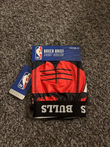 NEW NBA Chicago Bulls Boxer Briefs Men’s Medium (With Tags)