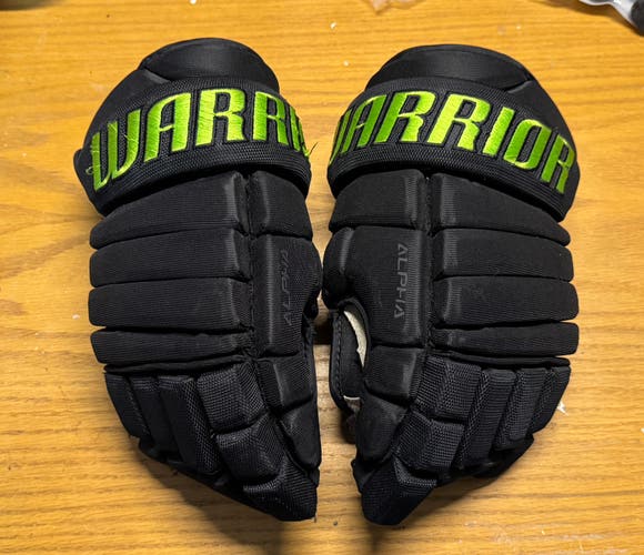 Warrior Alpha Pro Gloves 14" Pro Stock (Used)