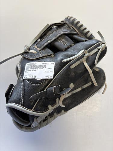 Used Wilson A360 Bb Sb Glove Rh Throw Black 11 1 2" 11860-s000309827