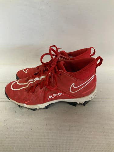 Used Nike Alpha Bb Sb Cleats Red Junior 04 11823-s000039488