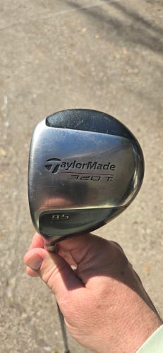 Men's TaylorMade 320 Ti Left Hand 9.5 Deg Driver S-90 Flex Graphite Shaft 45" (Used)