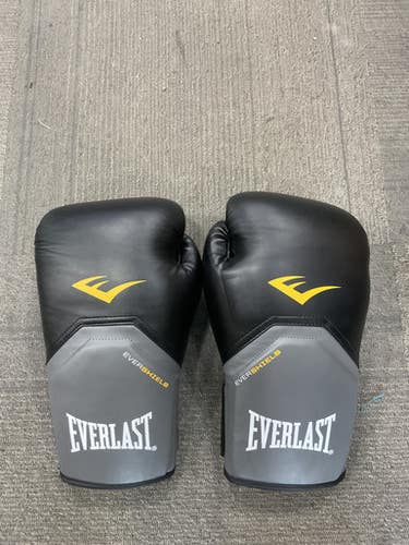 Used Everlast Evershield Boxing Gloves Black Senior 11614-s000237343