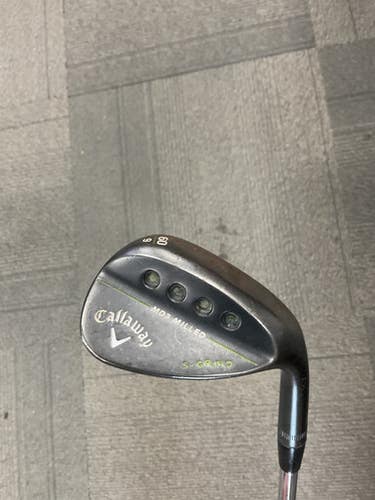 Used Callaway Md3 Milled S Grind Golf Wedge Mens Rh 60 Degree 11614-s000237337
