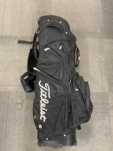 Used Titleist 14 Way Cart Bag Mens Cart Bag Black 11614-s000237327