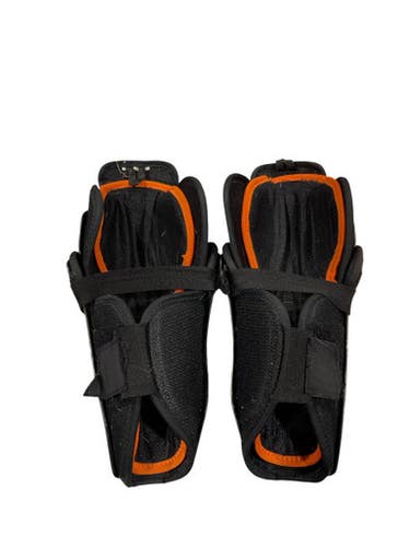 Used Bauer Supreme One.4 Junior Shin Guards Black 10" 11847-s000035996
