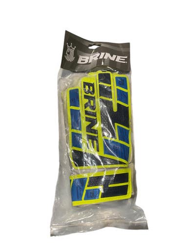 Used Brine Soccer Goalie Gloves Yellow 10 11847-s000035960