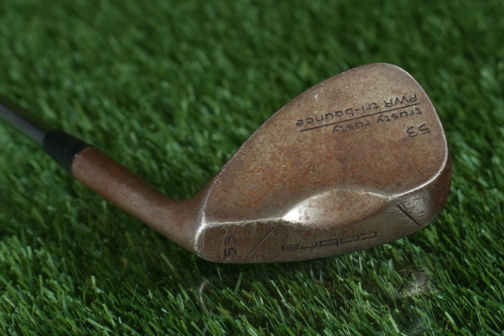 King Cobra Trusty Rusty 53 Gap Wedge PWR Tri-Bounce Wedge Flex