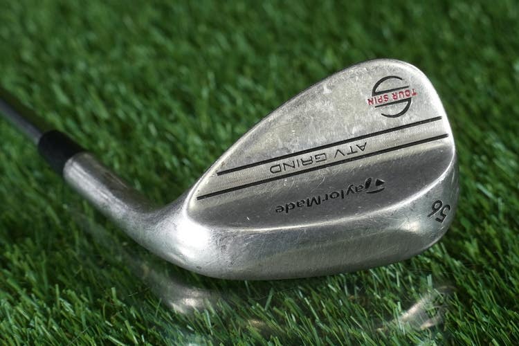 TaylorMade ATV Grind Tour Spin 56 Sand Wedge KBS Wedge Flex Steel Shaft RH