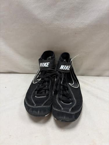 Used Nike Wrestling Shoes Black Senior 9 11490-s000273728